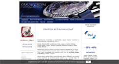 Desktop Screenshot of orauniverzum.eu